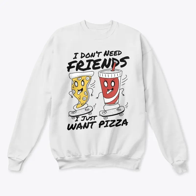 Pizza Over Friends Tee