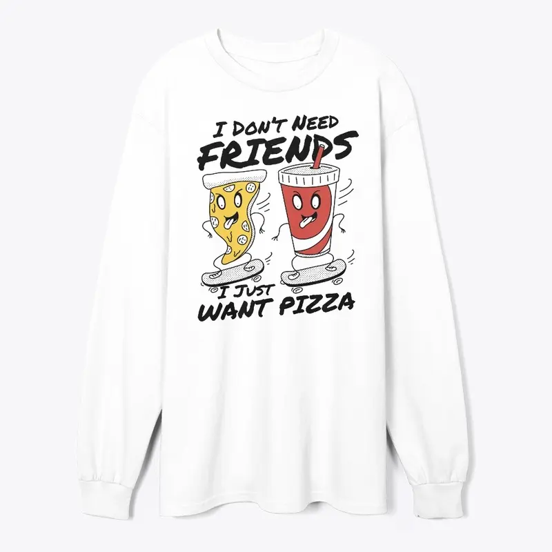 Pizza Over Friends Tee