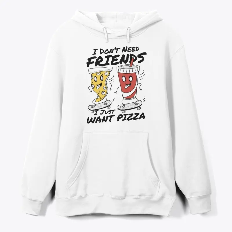 Pizza Over Friends Tee