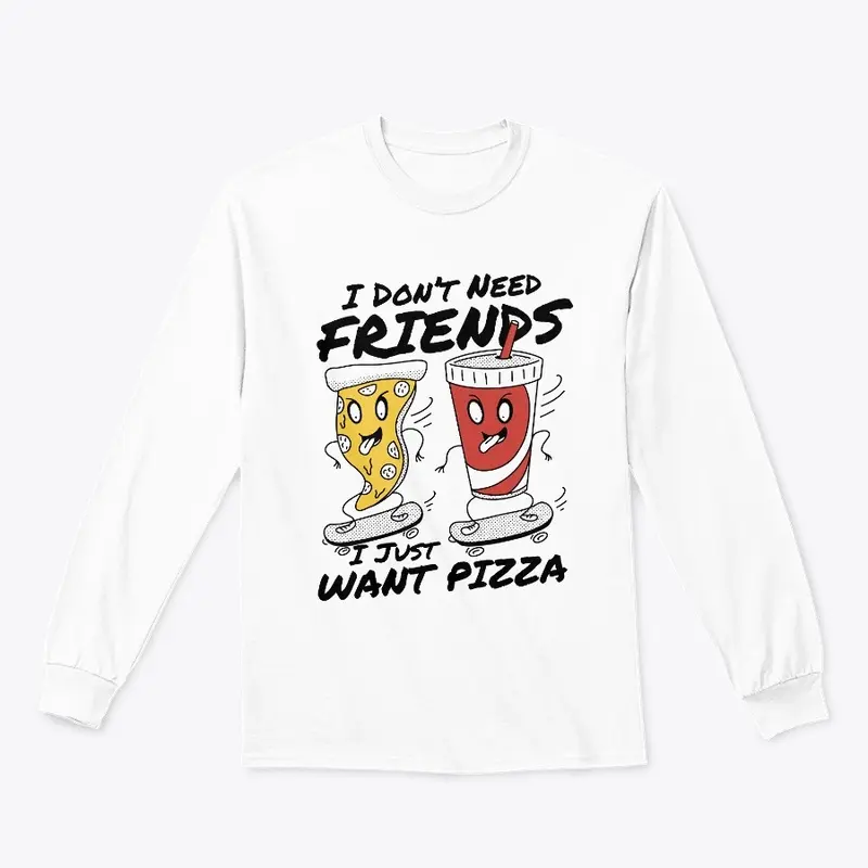 Pizza Over Friends Tee