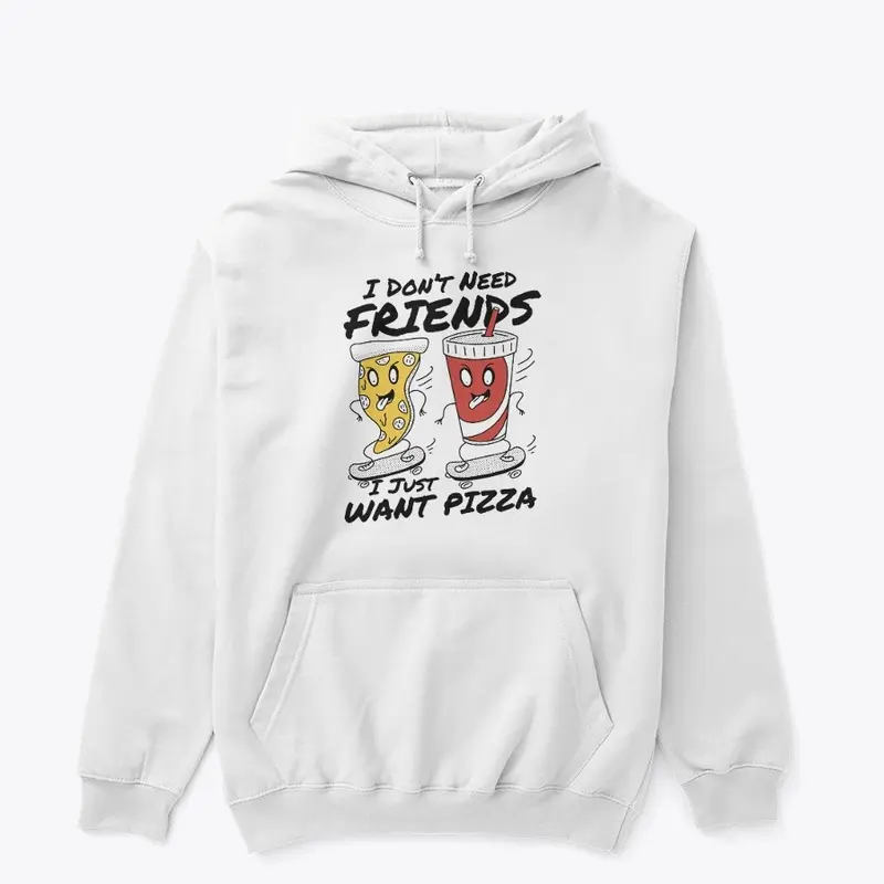 Pizza Over Friends Tee